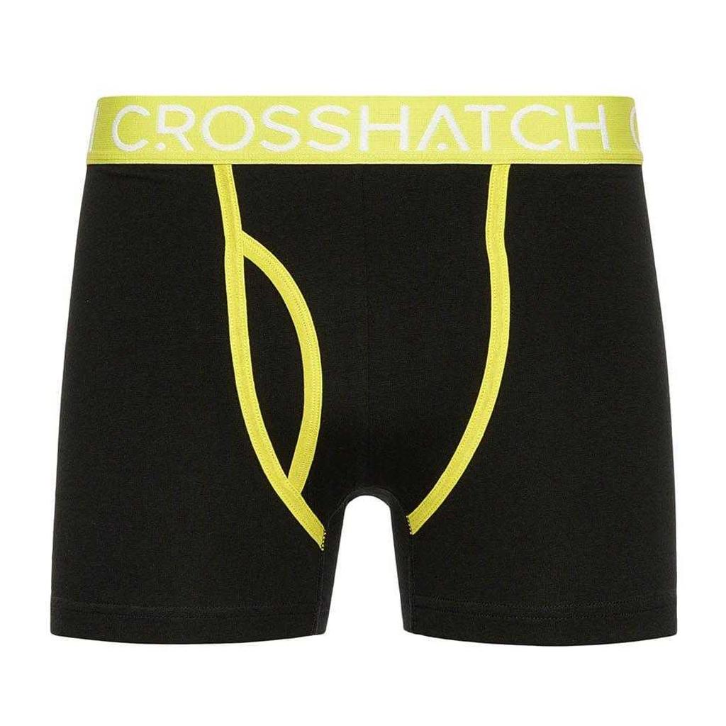 Crosshatch Mens Crystaline Boxer Shorts (Pack of 3)