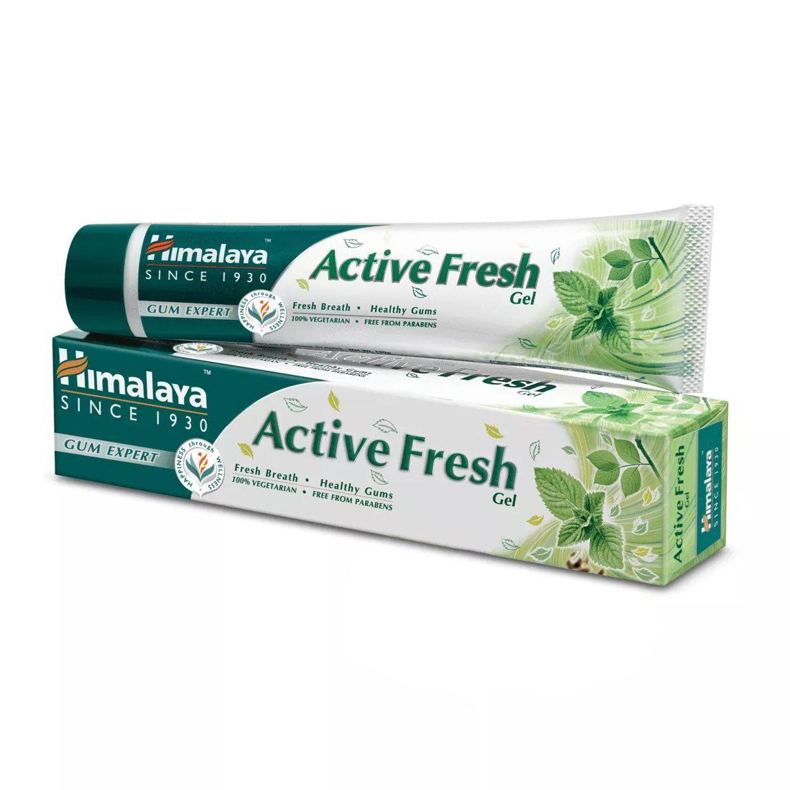 

Актив Фреш: гель для полости рта (80 г), Active Fresh Gel, Himalaya 3.5