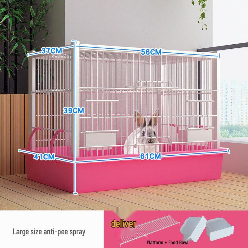 

Большая клетка для кроликов для домашнего использования с автоматической очисткой навоза