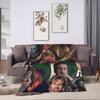 Soft Throw Blanket Travel Office Ryan Gosling Collage Blankets  Flannel Bedspread For Couch Chair Trend Sofa Bed Cover
