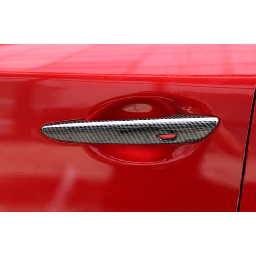 Накладка на ручку двери Smartkey, отделка, для Mazda CX-50 2024 г., углеродное волокно, 4 шт.