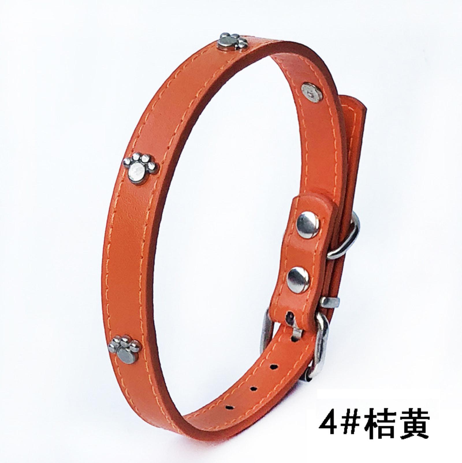 

Ошейник с узором Собака Ошейник One Size оранжевый