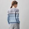Comon Boca Women's 2025 Autumn/Winter Fair Isle Cashmere Sweater