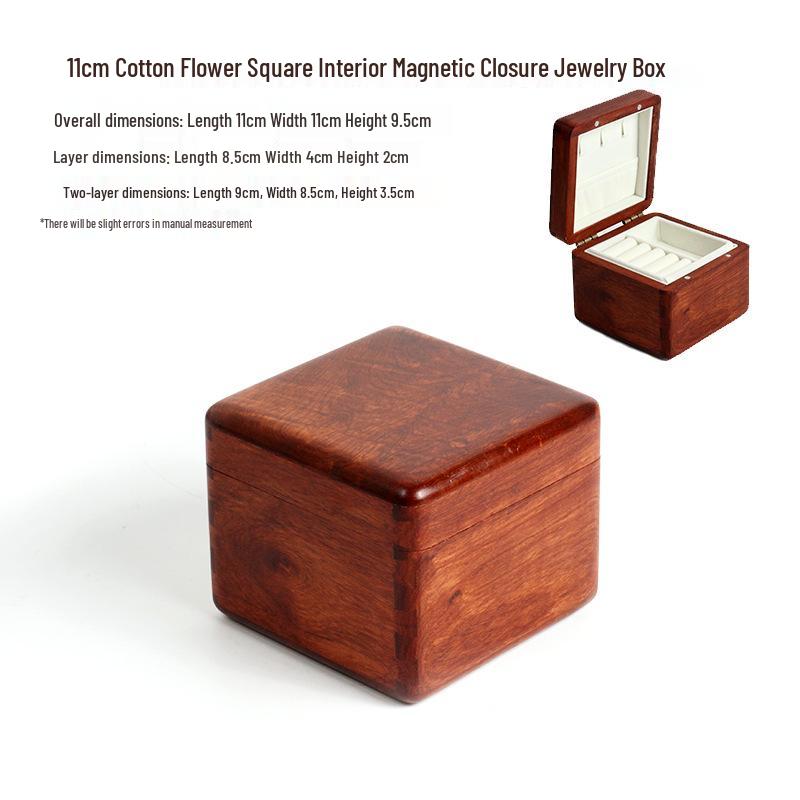 Burmese Rosewood Jewelry Box: Solid Wood Accessory Storage In Various Styles - Chinese Style Wedding Collection