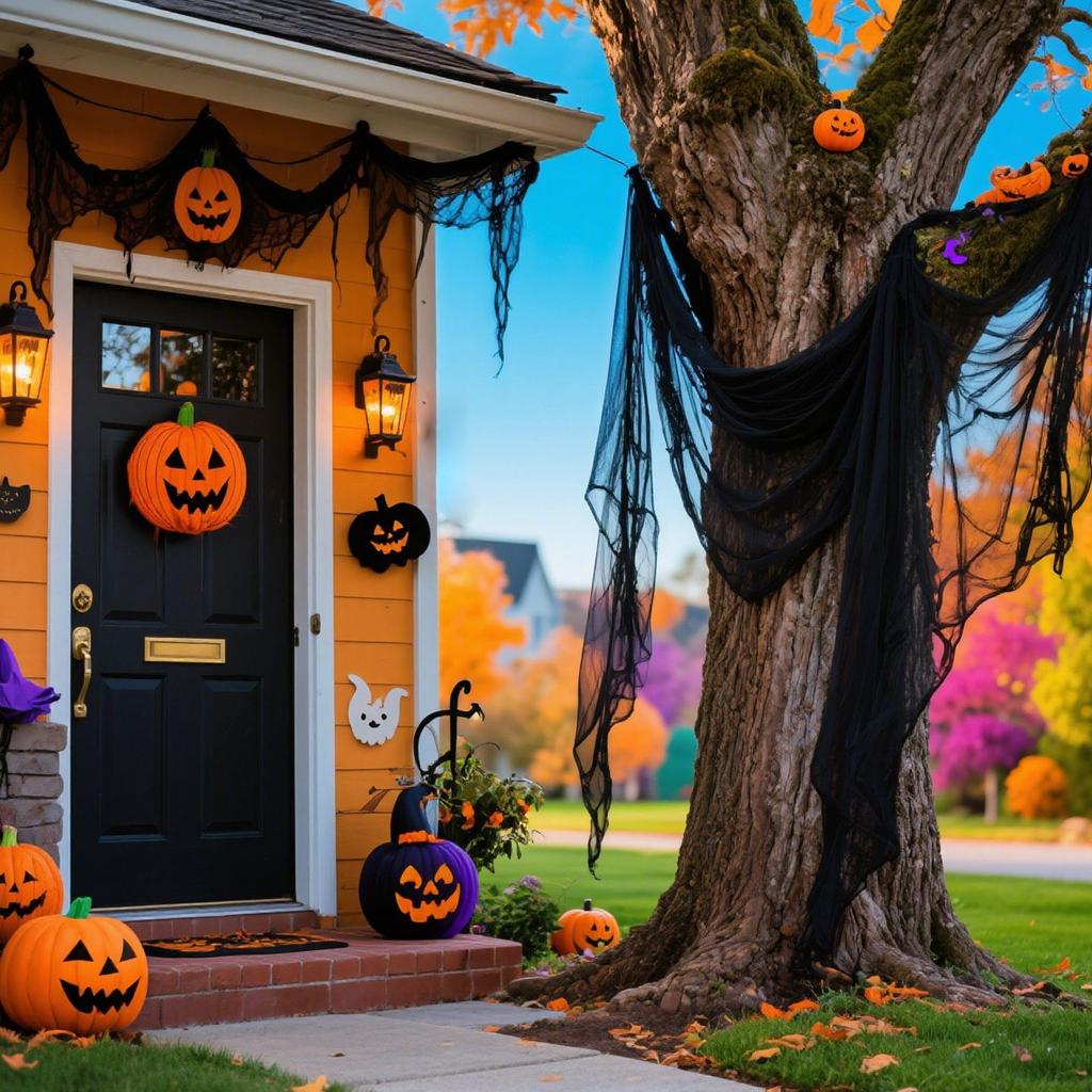 Halloween Horror Decoration Bloody Horror Cloth, Suitable For Parties, Very Suitable For Events And Outdoor Displays.