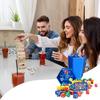 Fast-Paced Dice Rolling Game 2-6 Player Interactive Family Dice Board Game Parties Game Night Dice Game with Dumpster Dice Stickers