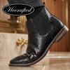 Men Boots 2026 Fashion Comfortable Brand Casual Leather Boots
