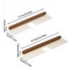 Without Holes Drilled Wall-Mounted Shelf Large Capacity Washroom Storage Shelf  Household