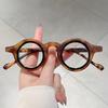 Vintage Luxury Brand Designer Round Optical Glasses Small Frame Women for Men Steampunk Computer Popular Myopia Glasses Frames