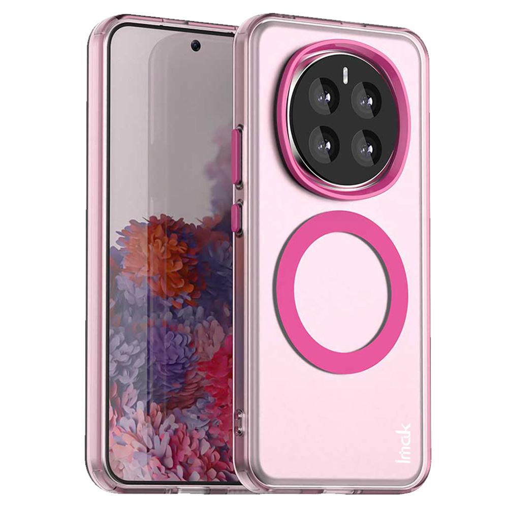 IMAK For Honor Magic7 5G Case Compatible with MagSafe Candy Color Anti Drop TPU+PET Back Cover