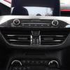 Carbon Fiber Car Middle Air Outlet Vent Cover Trim Frame Decor for Ford Focus 2019-2020