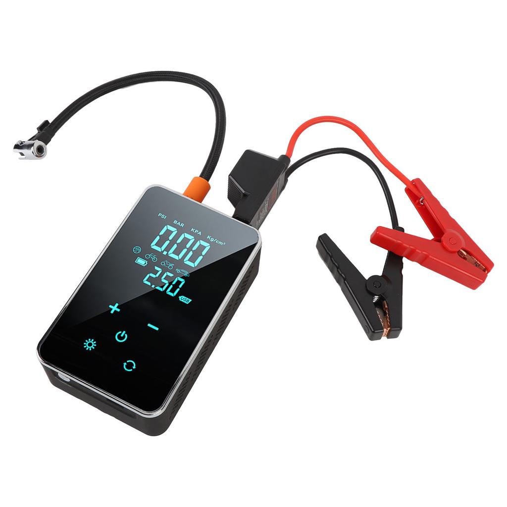Cordless Tire Inflator 150PSI Multiple Modes Portable Air Pump with Digital Display for Bike Car Motorcycle Ball Outdoor
