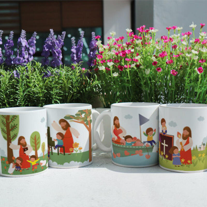 ij557-Design Mug 4p-Jesus and Children 2