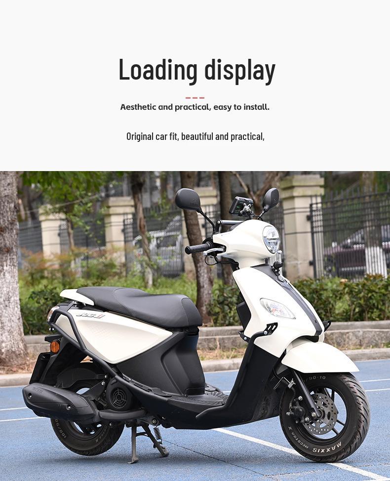 Yamaha Jog i125 Full Coverage Front & Rear Bumper, Footboard, and Exhaust Anti-Collision Protective Set