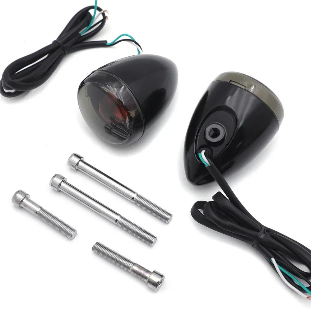 Turn Signal Light Indicator Rear For Harley Davidson Sportster XL883 XL1200 FXD FXS Motorcycle Parts