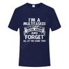 Unisexs Tshirt Im A Multitasker I Can Listen Ignore and Forget Funny Male Sarcastic Tees Graphic Y2k Tops Hipster Humor Clothing