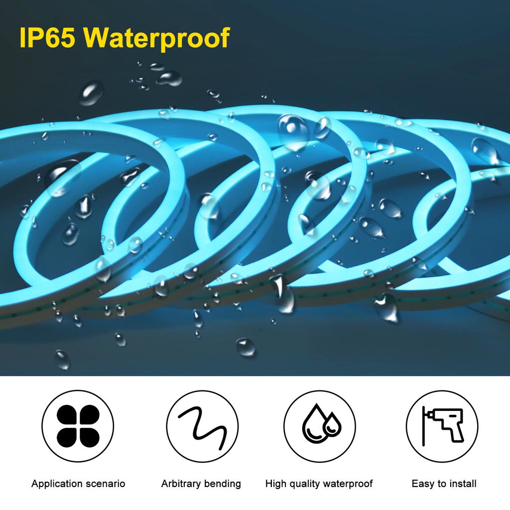 USB Neon LED Strip Light DC 5V 2835 120LEDs./M Waterproof Flexible Neon Rope Light Red Blue White Pink Green Tape Room Backlight