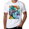 Wing Of Fire All Dragon Pattern Background Tshirt Basic Casual Wear Short Sleeve Top