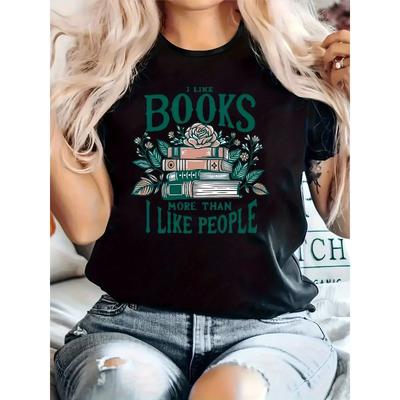 Damen T-Shirt mit kurzen Ärmeln und Rundhalsausschnitt - Lässige Sommerbluse mit kurzen Ärmeln und Rundhalsausschnitt, Maschinenwaschbar, Blickdichtes Oberteil für Frühling/Sommer Freizeitkleidung