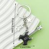3D Acrylic Headphone Keychain - Cute & Stylish Backpack Charm, Perfect Gift for Friends