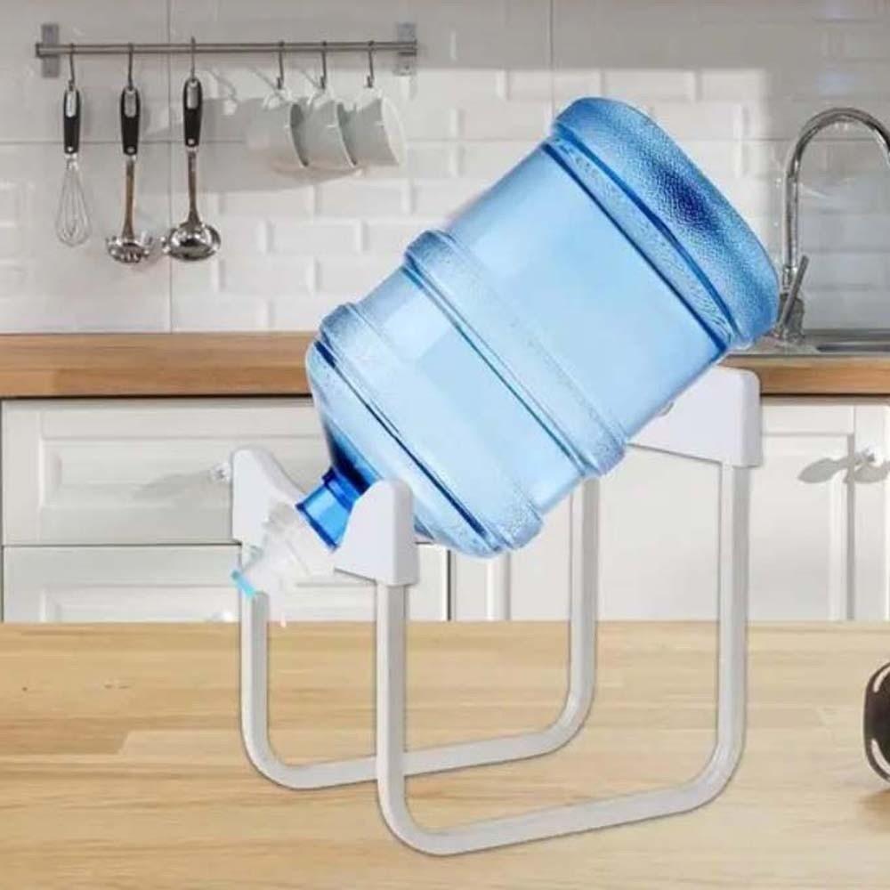 Reusable Pure Water Bucket Rack Zinc Zinc Alloy Inverted Water Bracket Inverted Drinking Water Rack  Travel