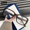 TR90 Square Ladies Reading Glasses Ultra-light Large Frame Anti-blue Light Optical Prescription Glasses Frame Female YC1279