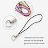 100 Colorful Double Loop Mobile Phone Lanyards - Doll Polyester Pendant Ropes for DIY Jewelry and Handmade Projects