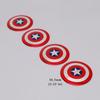 4pcs 56mm Car Hub Cap Stickers Car Wheel Logo Badge Decoration Car Wheel Stickers Wheel Decals