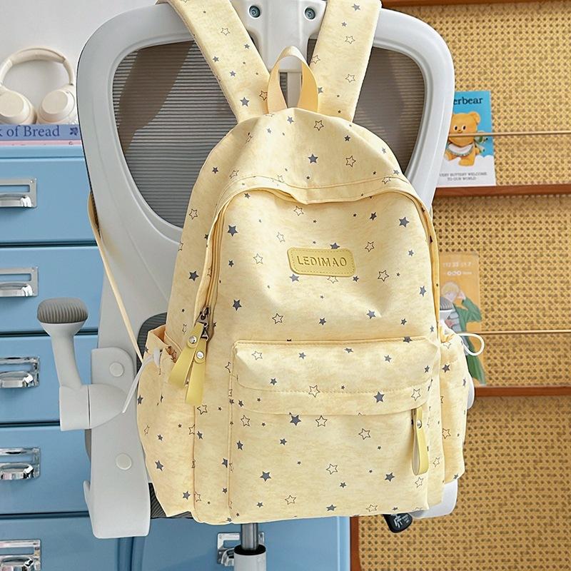 Schoolbag Mori Small Fresh Star Schoolbag for Junior High School Students Cute Backpack for Women High-end Sense Lightweight Men's and Women's 