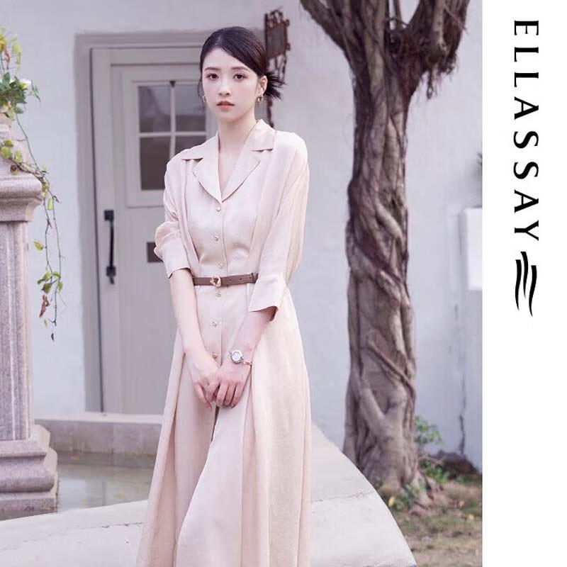 

ELLASSAY Women s Summer Three-Way A-Line Shirtdress S