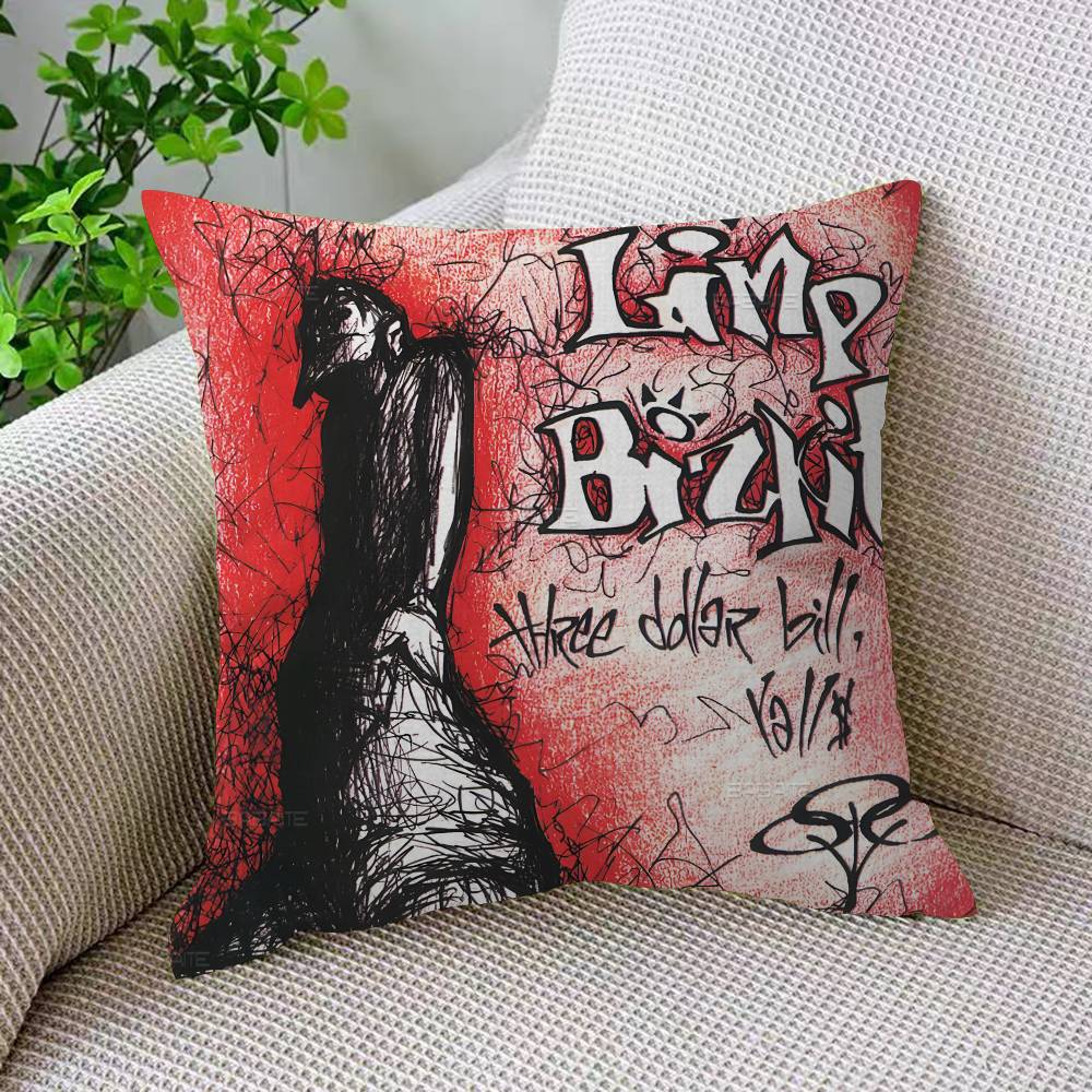 L-Limp Band B-Bizkit Cushion Cover Inches Farmhouse Decor Home Throw Pillow Covers for Couch Decorations