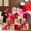Wedding Double Happiness 3D Ornament Boxes Set for Room Décor and Photo Props
