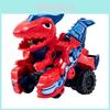 Childrens Inertia Transforming Dinosaur Toy With Impact Deformation For Active Play