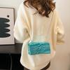 Exquisite Small Fragrant Style Acrylic Bow Women's Dinner Bag 25 New Daily Commuting Shoulder Messenger Bag