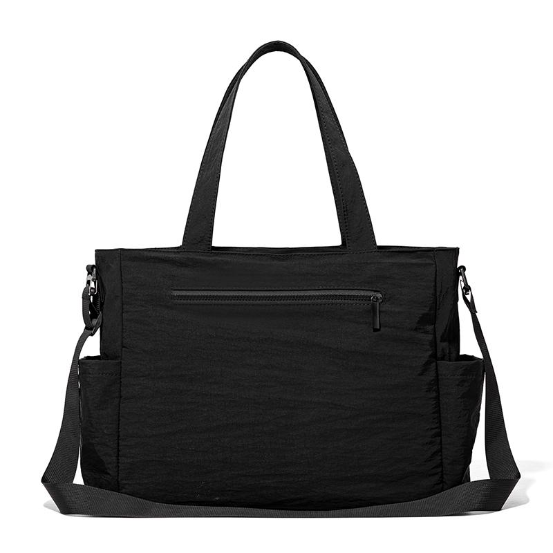 Women's Shoulder Bag Men's Crossbody Bag Solid Color Shopping Bag Large Capacity Travel Bag