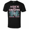 Top Alice In Chains Graphic Cotton Band Tshirt Unisex Summer Short Sleeve Fashion Brand Tee Luxury Casual Vintage Tees