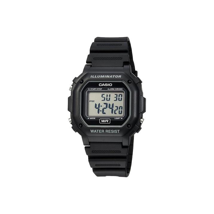CASIO Men YOUTH Black Watch F108WH-1ACF F108WH-1ACF Black Strap