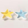 Unique Seaside Ceramic Jewelry Dish - Starfish/Shell Shaped Tray, Elegant Decor for Beach Houses & Trinkets Storage