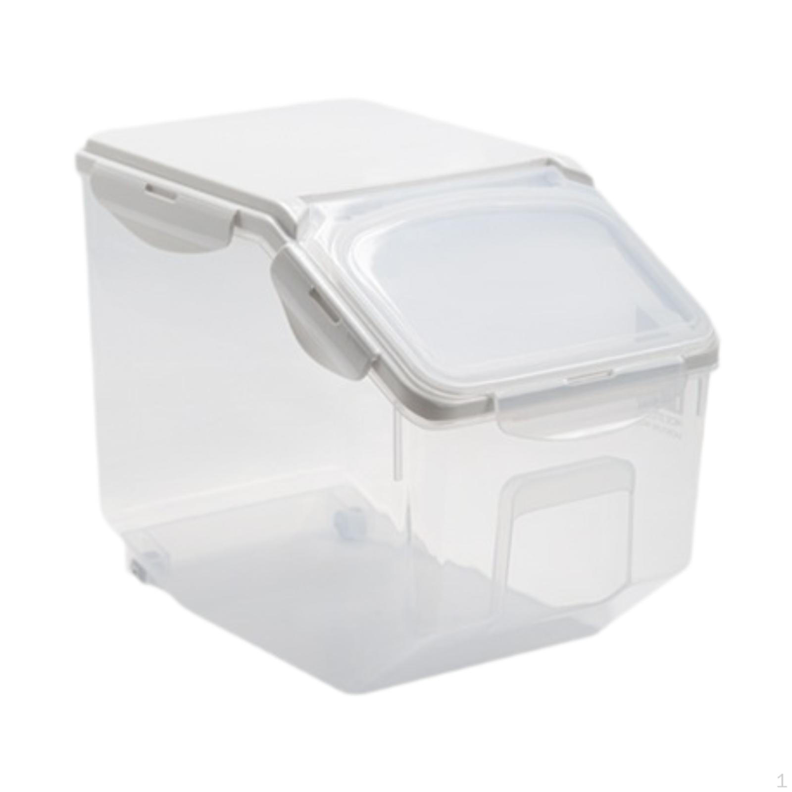 

Контейнер для риса и зерна, контейнер для хлопьев, кладовая, кухонная организация, ведро Small