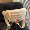 Trend Hot Sale Japanese Korean Simple Sports Trend Leisure Fanny Pack Niche Personality Commuter Travel Crossbody Breast Bag Women