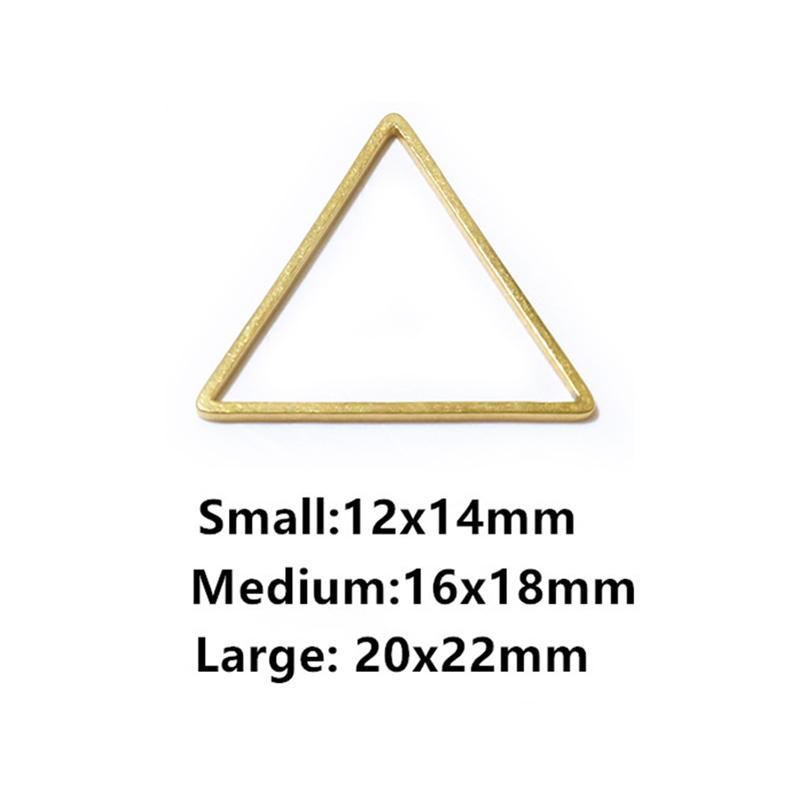 20pcs Moon Star Drop Heart Small Charms Gold Stainless Steel Pendant Open Bezels Hollow Frame Mold Bezel DIY Jewelry Making