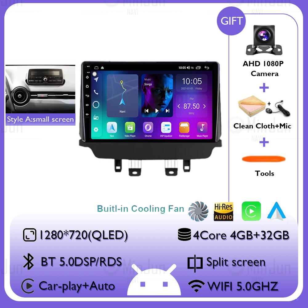 

Android 14 Carplay Auto для Mazda CX-3 DK Mazda 2 DJ 2014 - 2025 Автомобильный Радио Мультимедиа Видео Плеер Навигация GPS Нет 2Din 2 Din