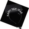 Fashionable Rhinestone Happy New Year Headband – Stylish Party Hair Accessory