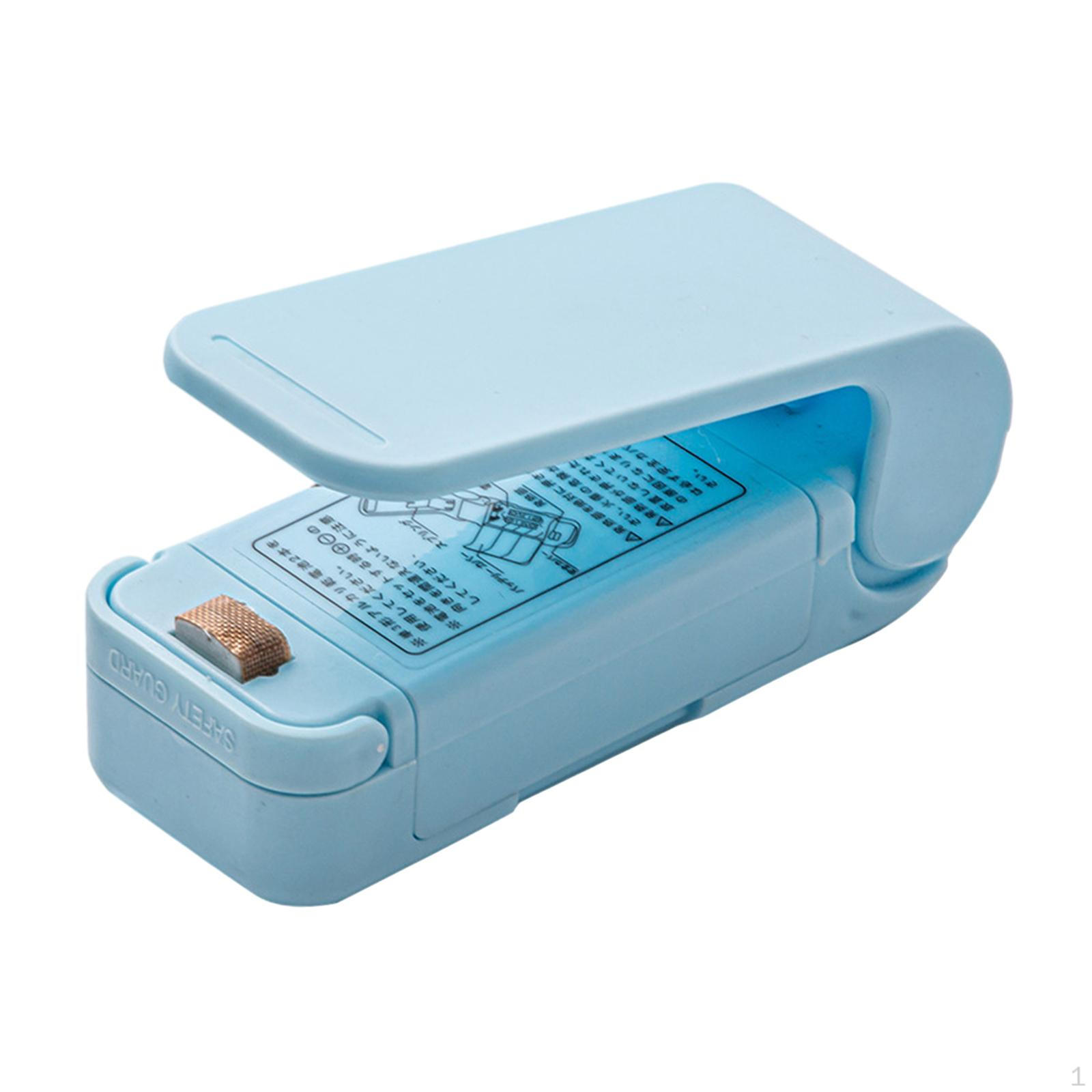 

Чип для запечатывания пакетов, быстрый нагрев, ручной ручной вакуумный уплотнитель для пакетов синий