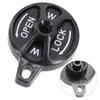 Fork Cap Manual Lockout Assembly Kit Bike Fork Lock Cap