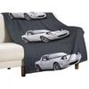 Mx5 / Miata NA MK1 Illustration Throw Blanket Soft Big Luxury St Multi-Purpose Softest Thermals For Travel Wednesday Blankets
