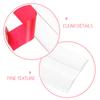 4Pcs Self Adhesive Soft Shaft Hinges Clear Acrylic Hinges 75x35mm for Cabinet Door Window Drawer Furniture Hardware