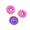 Factory  Luxury Cartoon Cute Donut-Shaped Pet Squeaker Chew Toy Velvet Material for Dogs Playing
