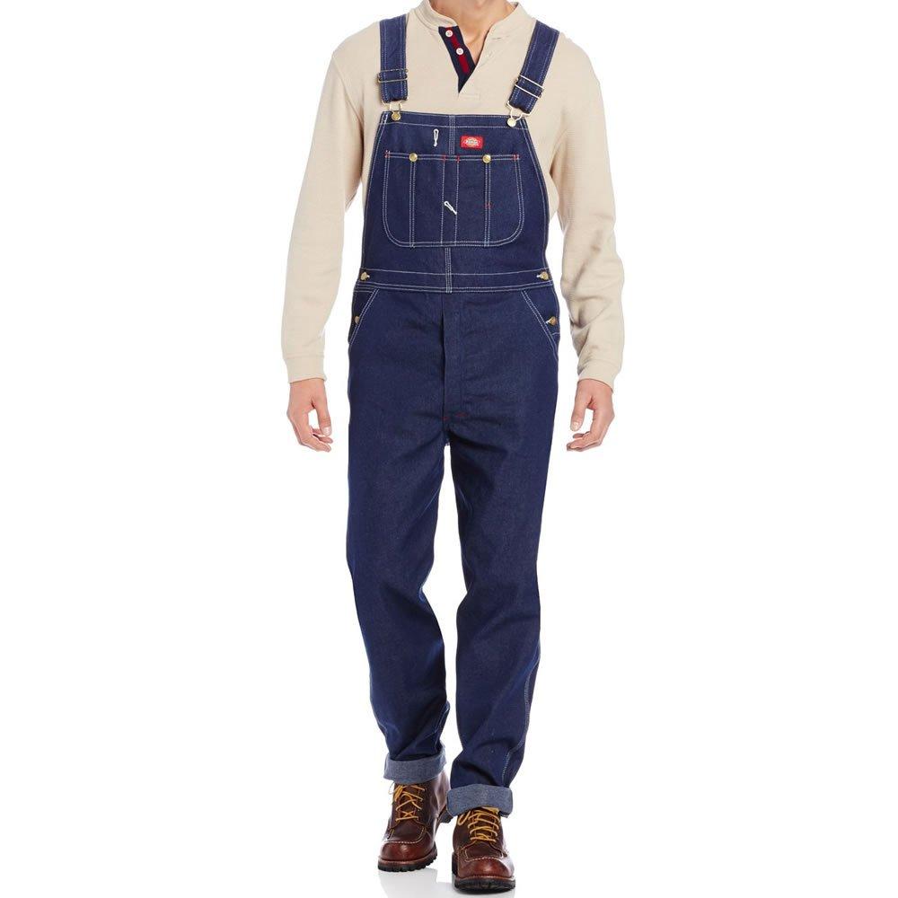 Dickies Indigo Overalls 83294 INDIGO BLUE DENIM Indigo Workwear Denim Pants Men's (Size 32x32)