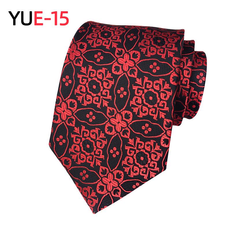 Paisley Herren Krawatte mit großem Blumenmuster aus Polyester für 2025 - Trendiges und vielseitiges Accessoire